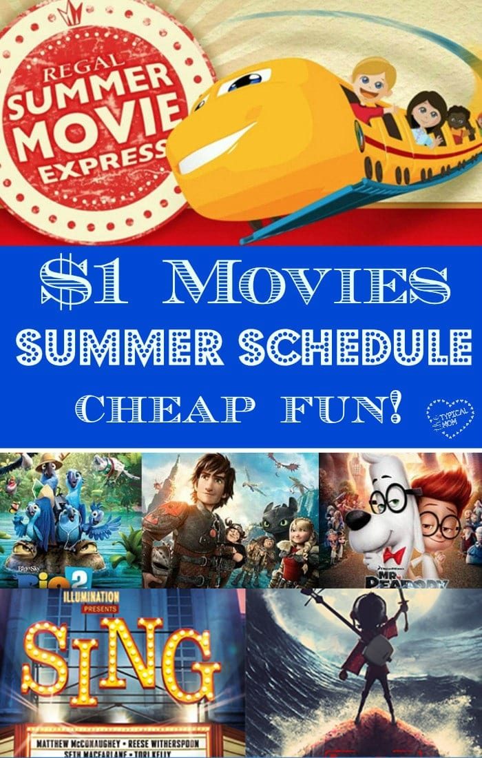 Regal Summer Movies