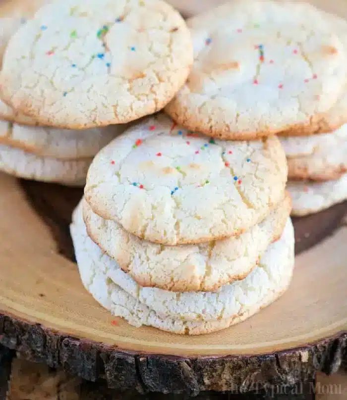Angel Food Cake Mix Cookies