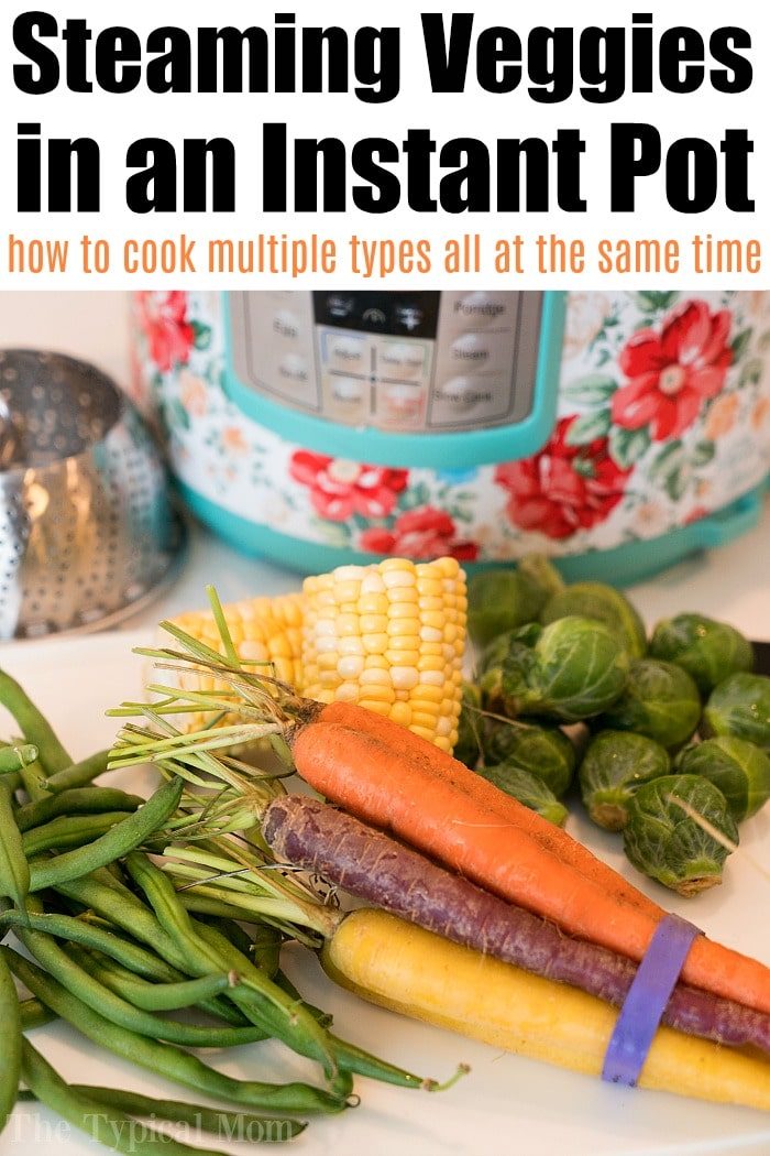 Instant Pot Steamed Vegetables