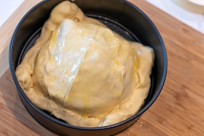 brie cheese baked