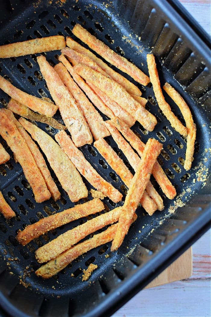 air fried carrots