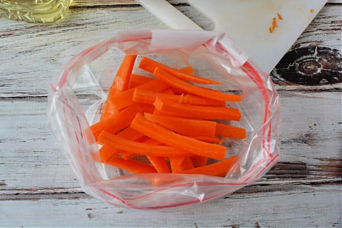 carrot fries in air fryer