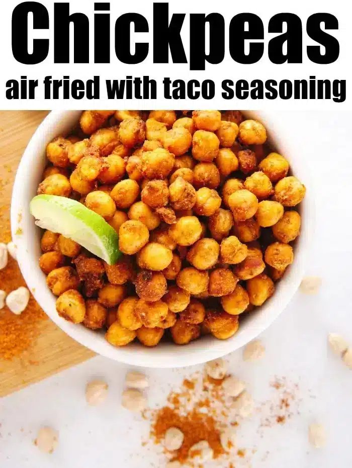 Air Fryer Chickpeas from Dry