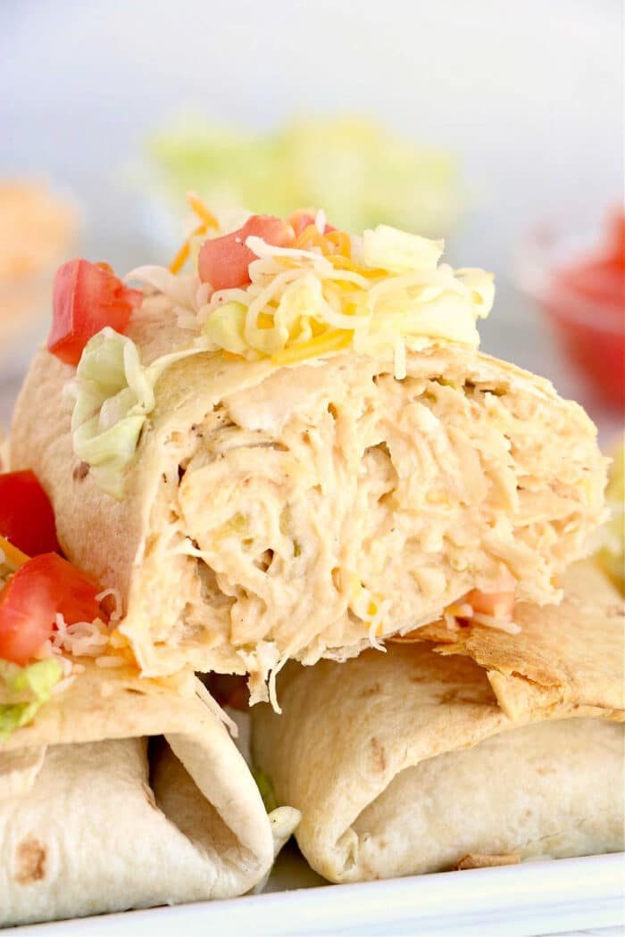 Air Fryer Chimichangas