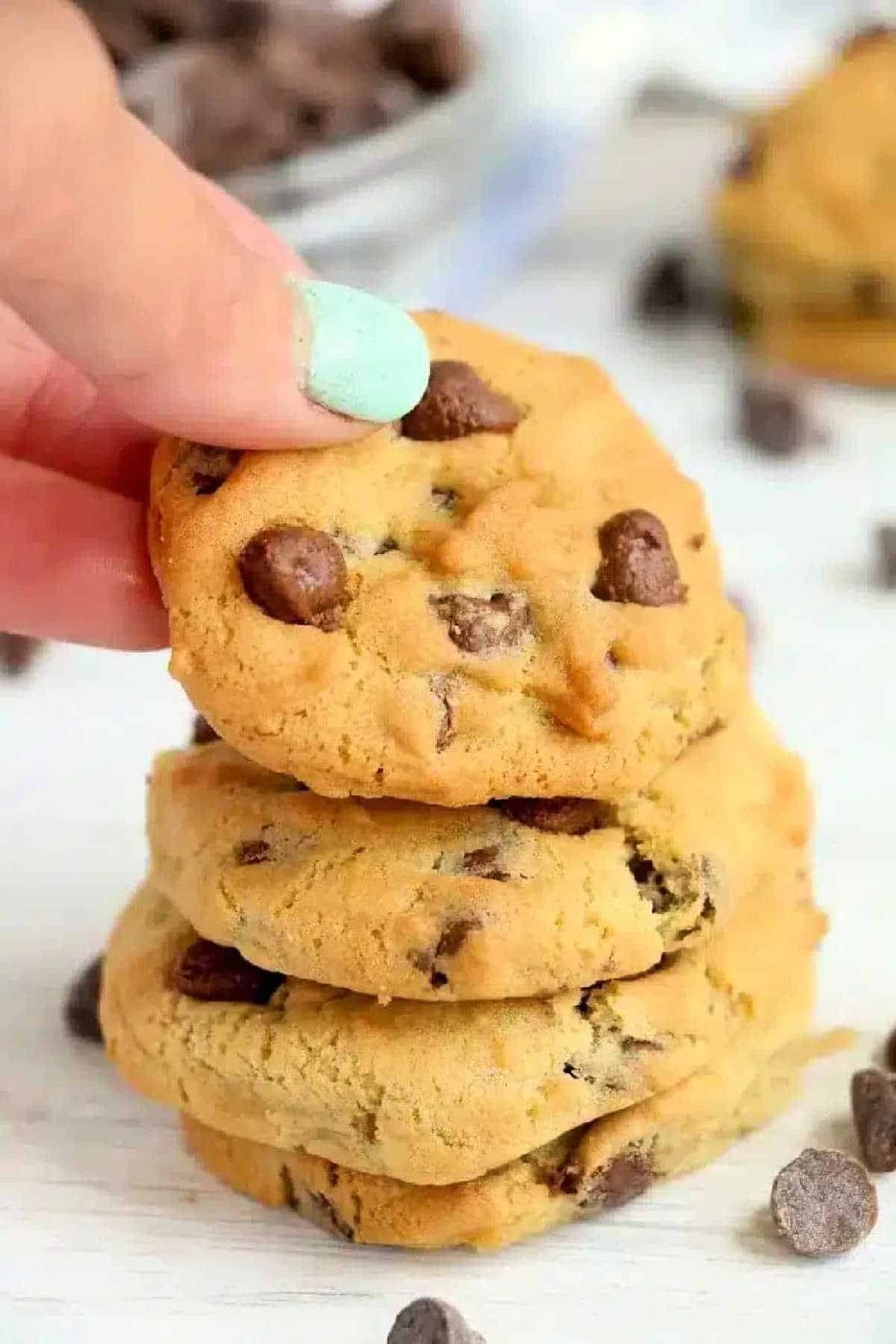 Air Fryer Chocolate Chip Cookies