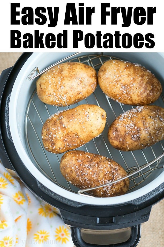 Air Fryer Baked Potatoes
