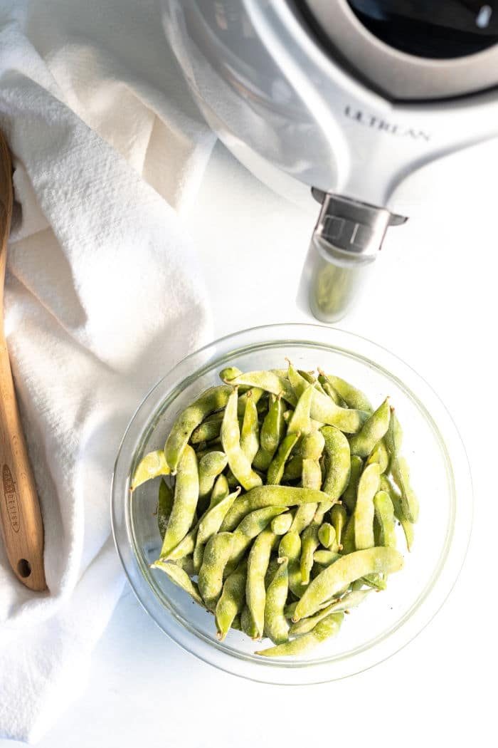 air fryer soy beans