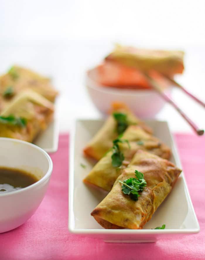 homemade egg rolls