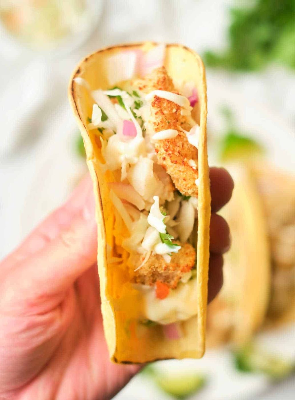 Air Fryer Fish Tacos