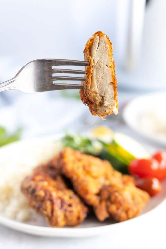 Air Fryer Fried Chicken Thighs