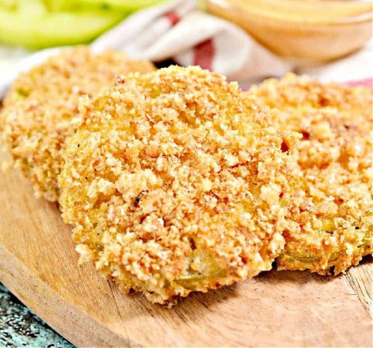 Air Fryer Fried Green Tomatoes