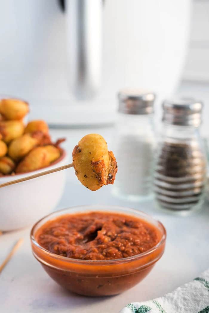 Pizza Gnocchi in the air fryer