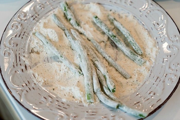 air fried green beans