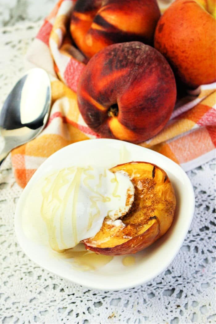 Air Fryer Peach