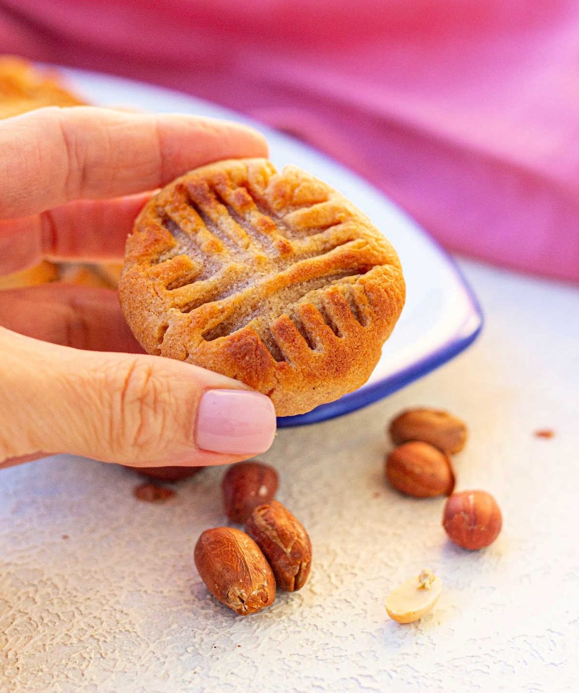 Air Fryer Peanut Butter Cookies