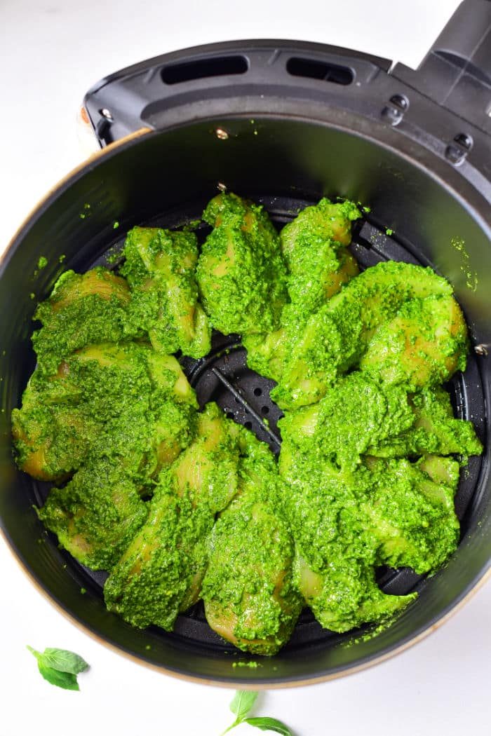Ninja Foodi Pesto Chicken