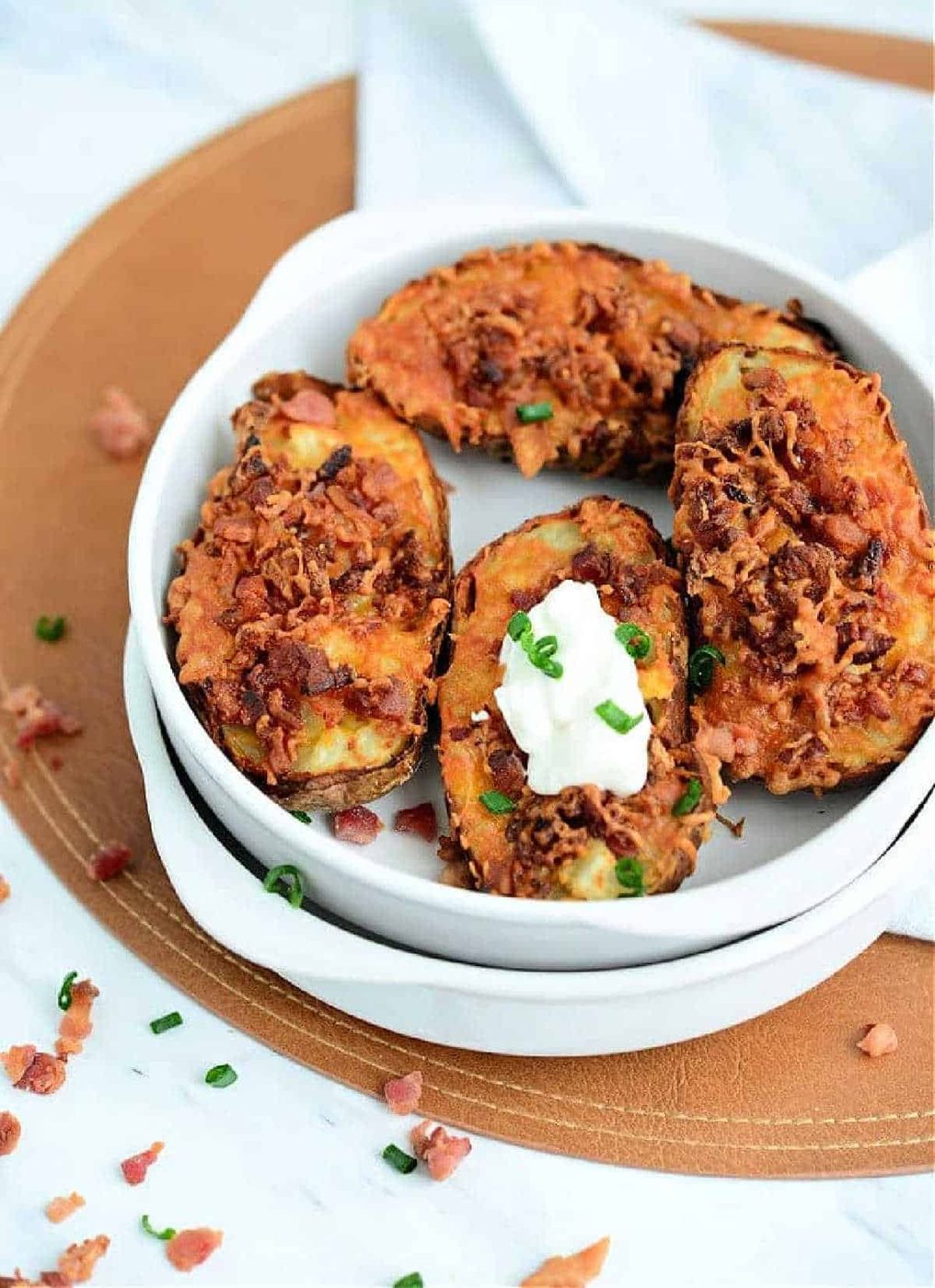 Air Fryer Potato Skins