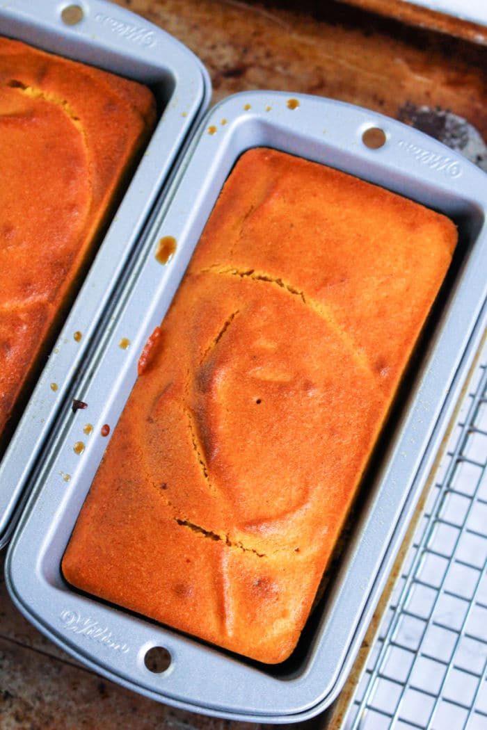 Air Fryer Pumpkin Bread