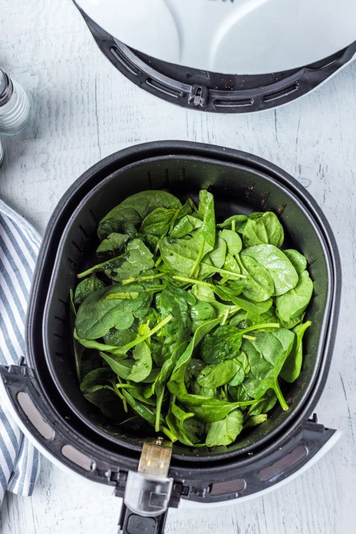 Air Fryer Spinach recipe