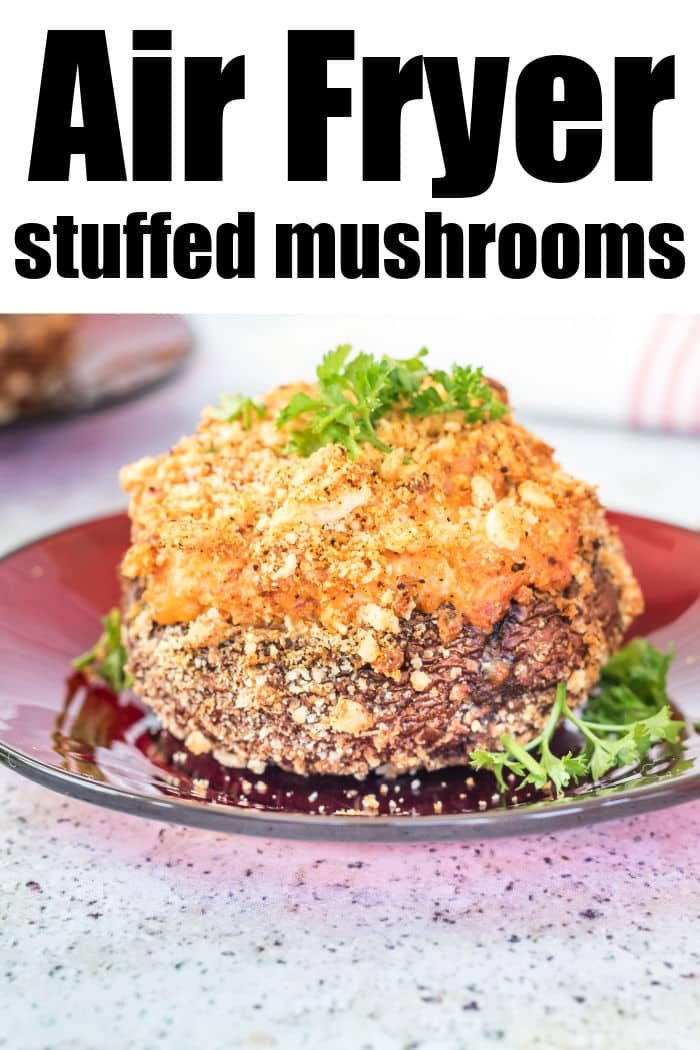 air fryer stuffed mushrooms