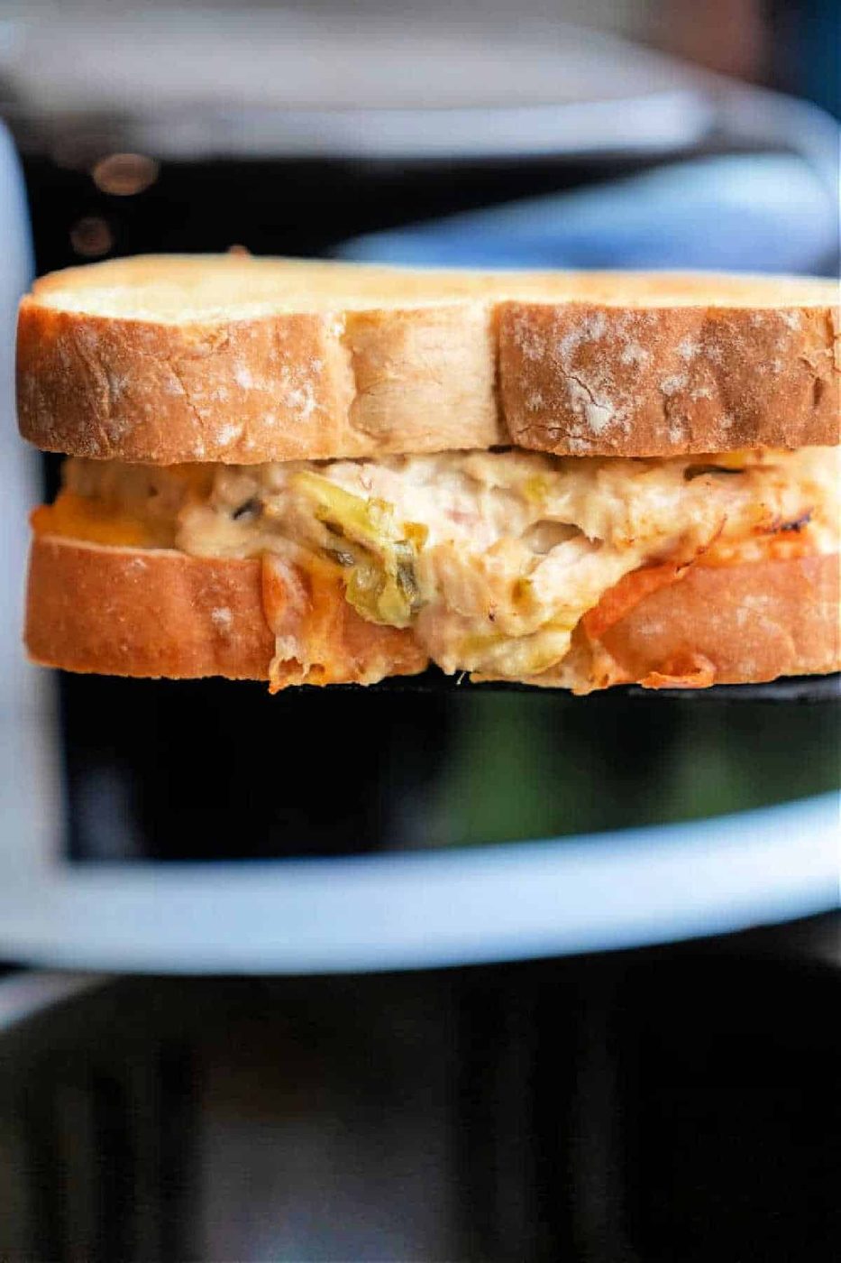 Air Fryer Tuna Melt