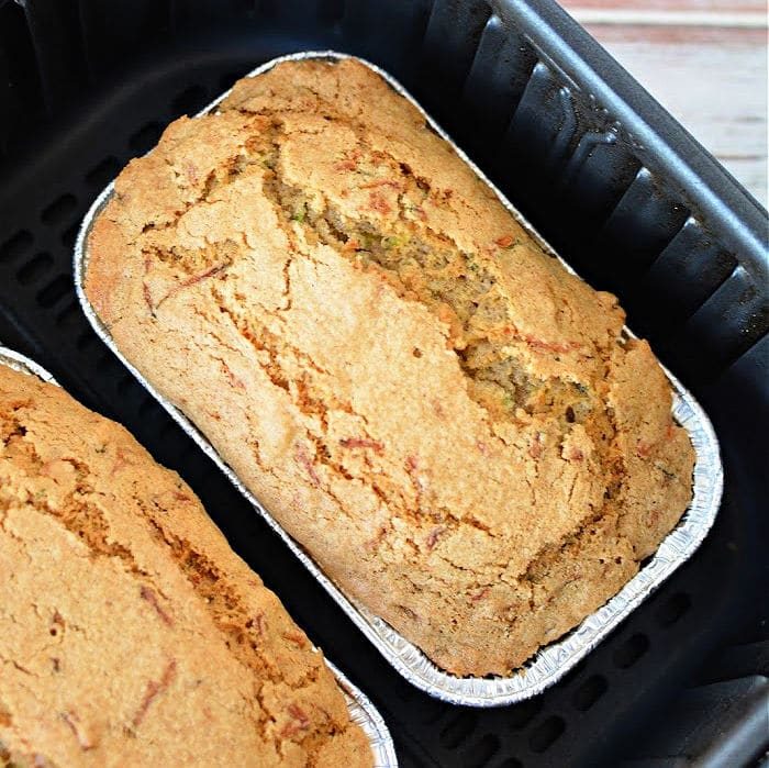 Air Fryer Zucchini Bread