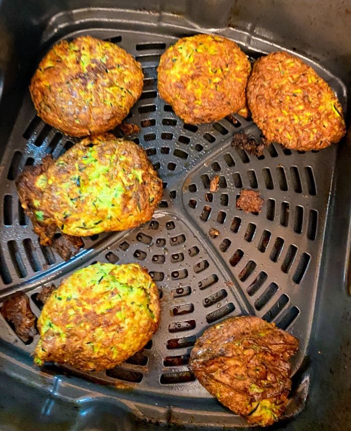 low carb zucchini fritters