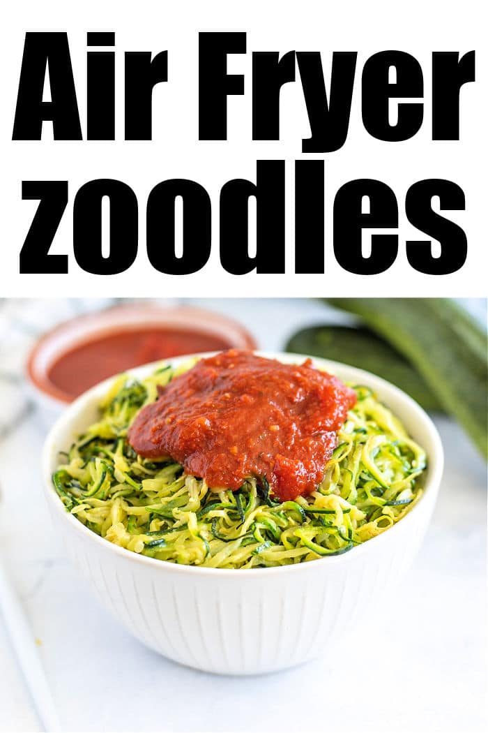 air fryer zoodles