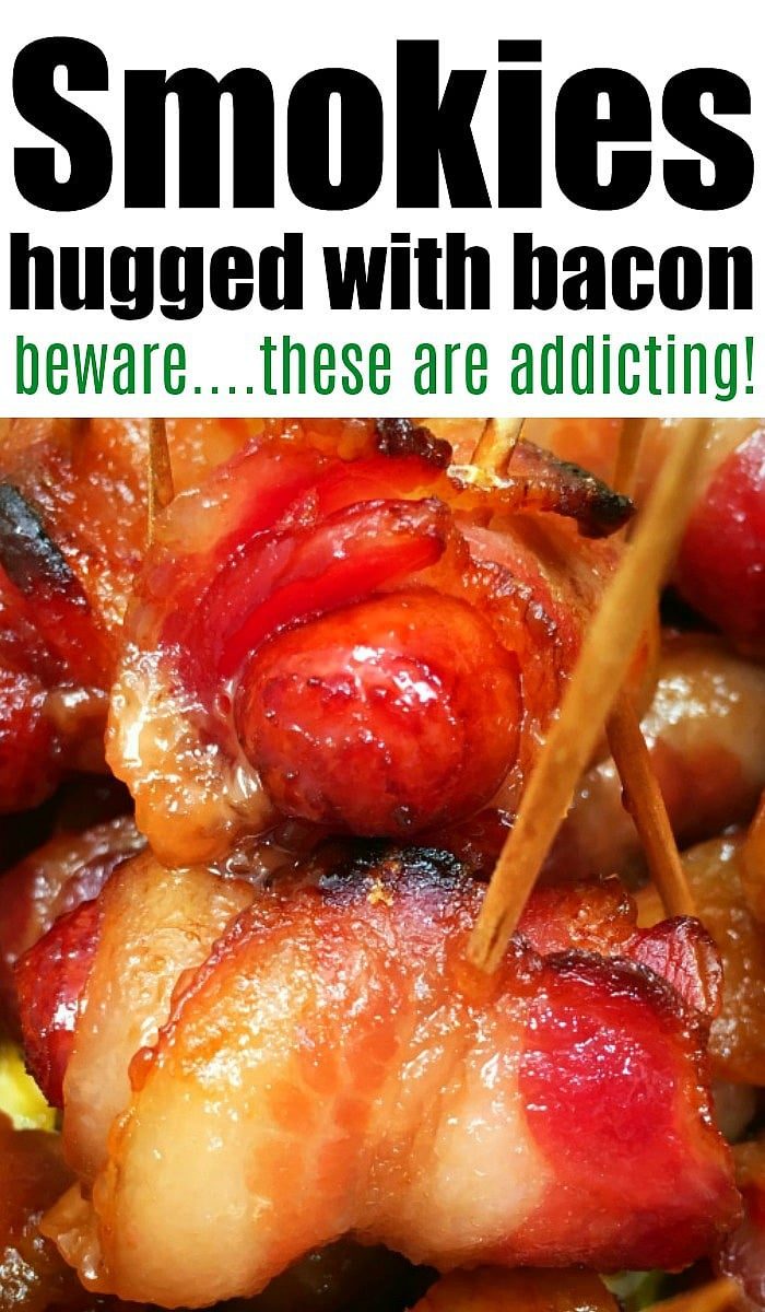 bacon wrapped smokies