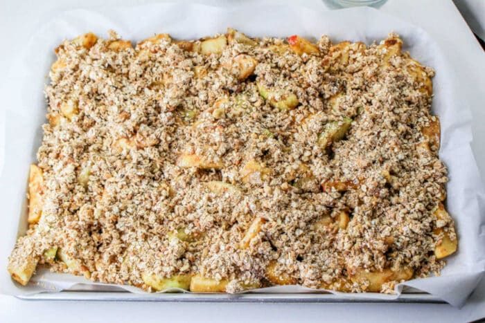 Sliced Apple Cobbler