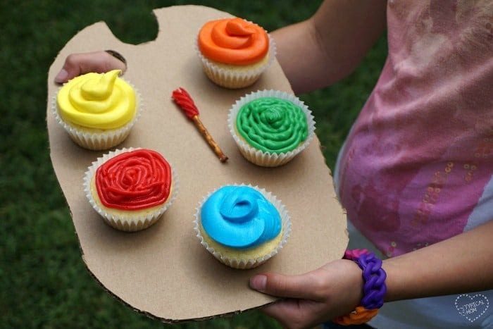 Art themed birthday party