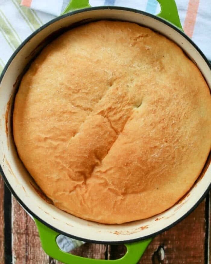 cast iron dutch oven bread