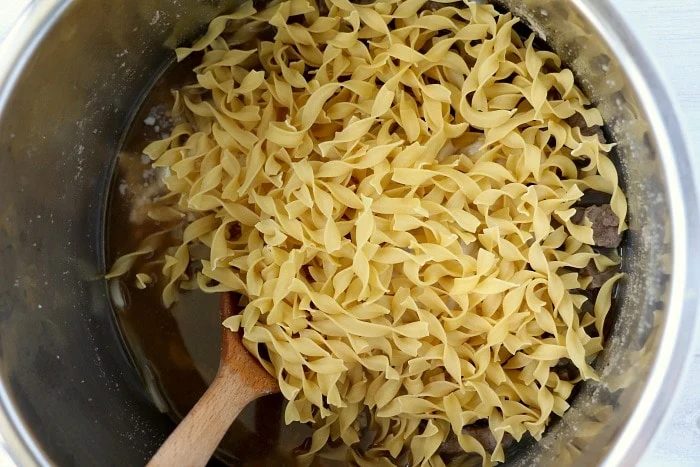 beef and noodles