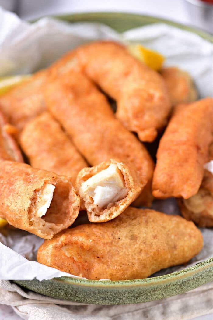Beer Batter Halibut