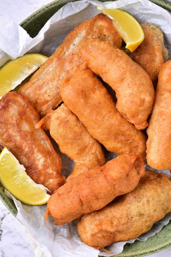 Beer Batter Halibut