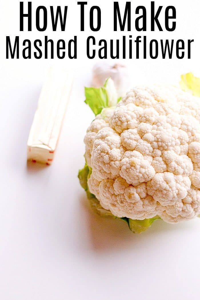 easy mashed cauliflower