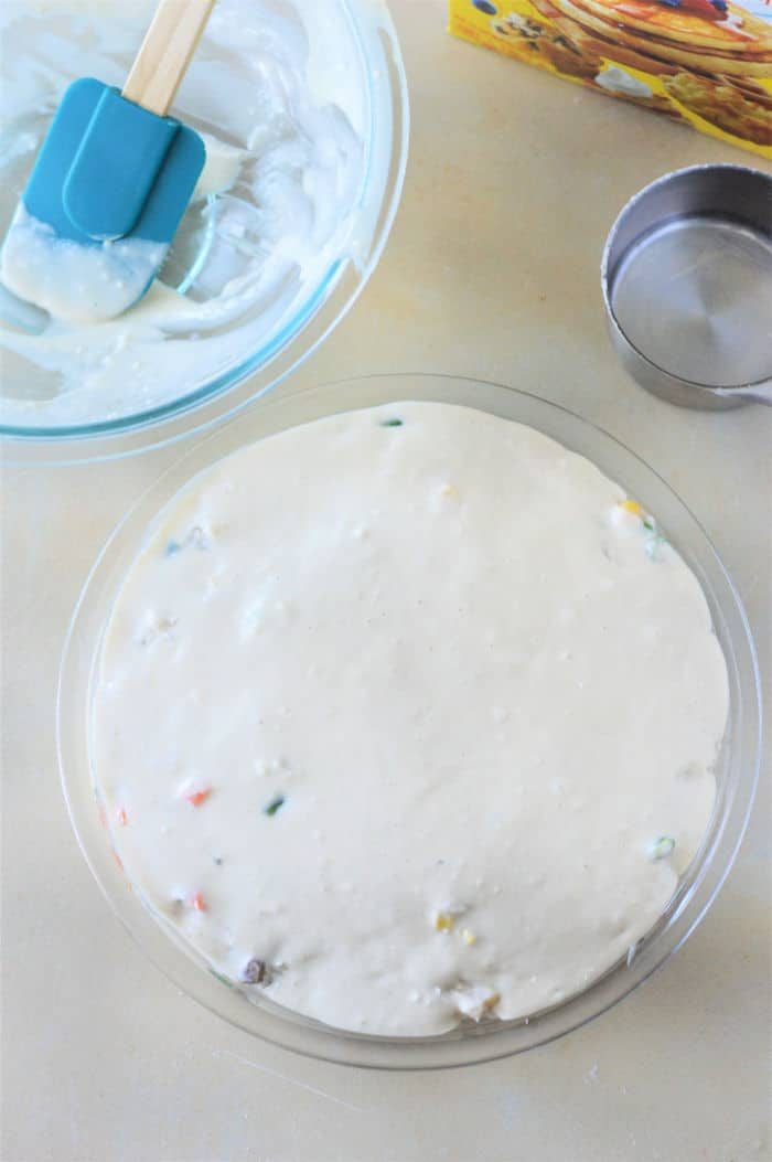 Bisquick Chicken Pot Pie with Cream of Mushroom