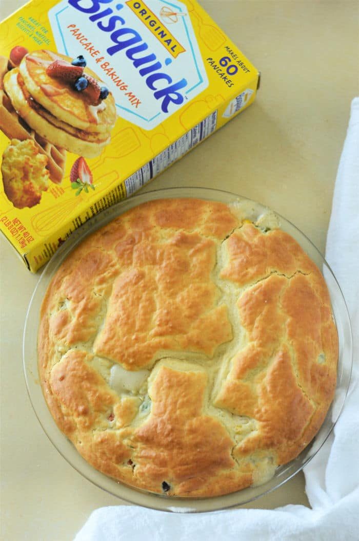 Chicken Pot Pie Bisquick