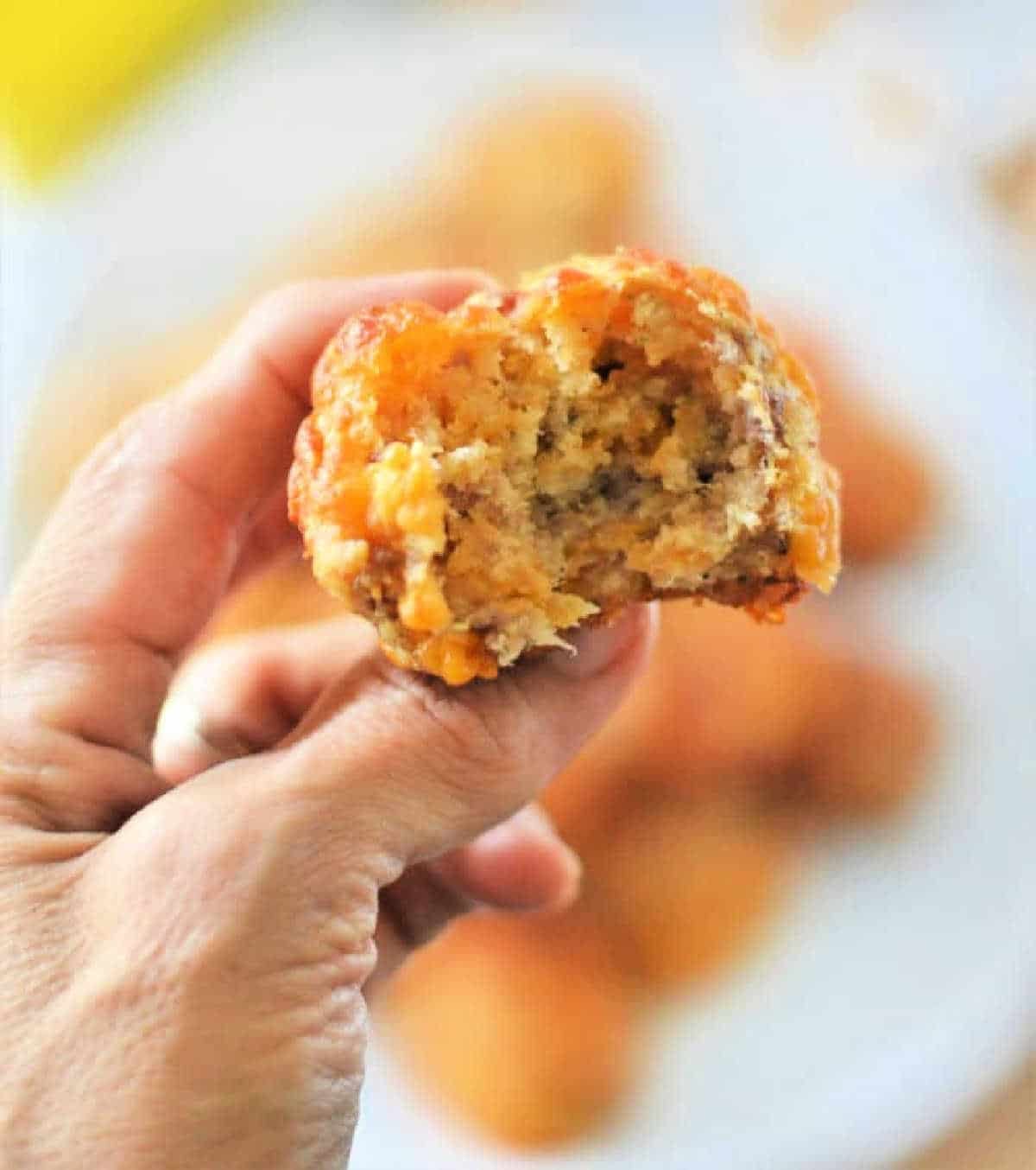 Bisquick Sausage Balls