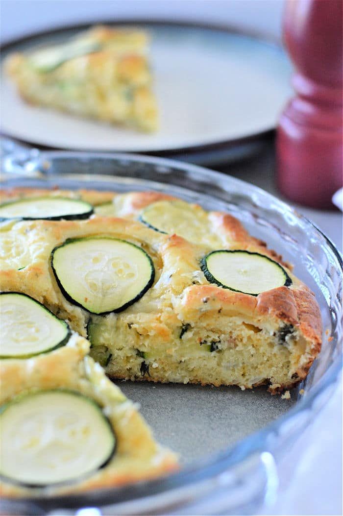 Crustless Zucchini Quiche