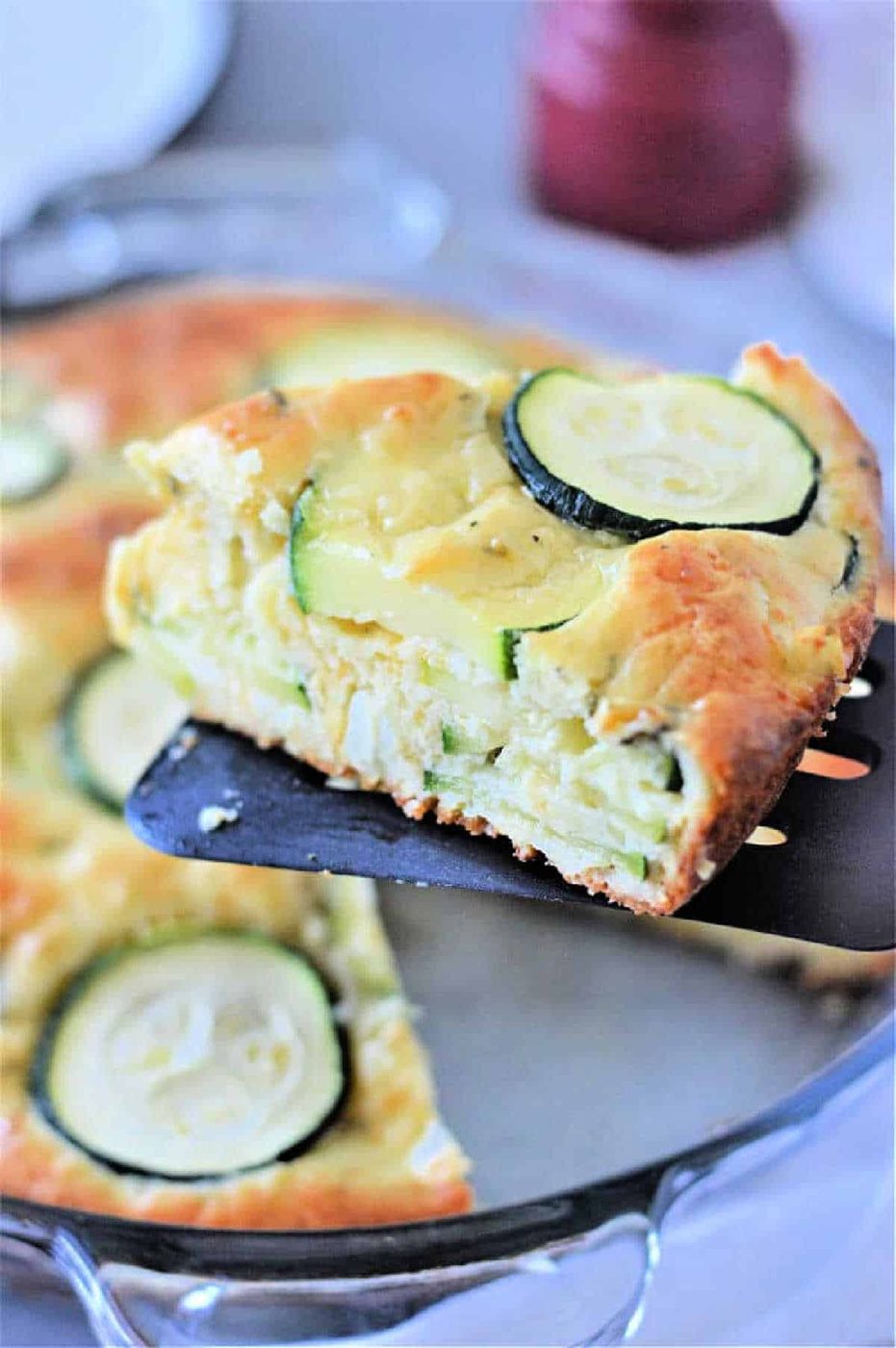 Crustless Bisquick Zucchini Quiche