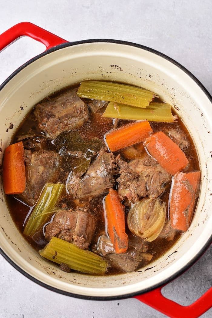 Boil Turkey Necks