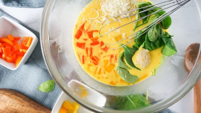bell pepper quiche