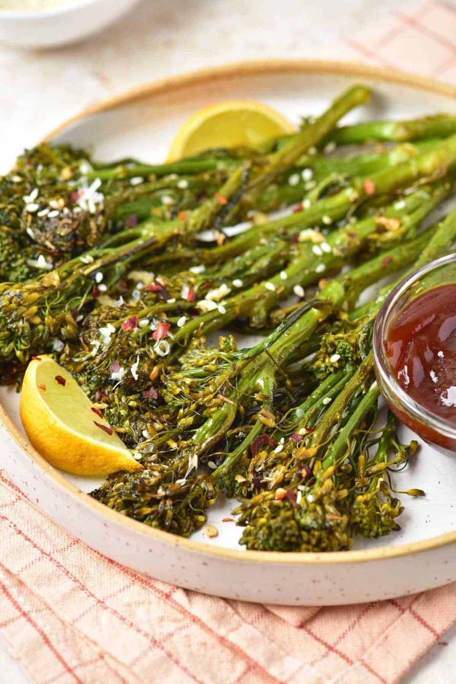 Broccolini in Oven