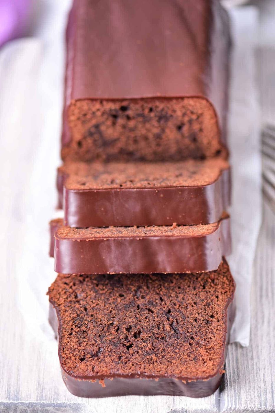 Hot Fudge Brownie Bread