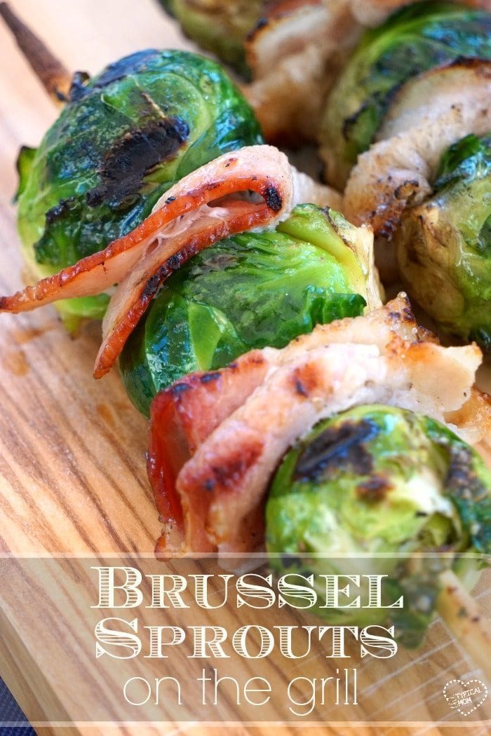 Crispy Grilled Brussel sprouts