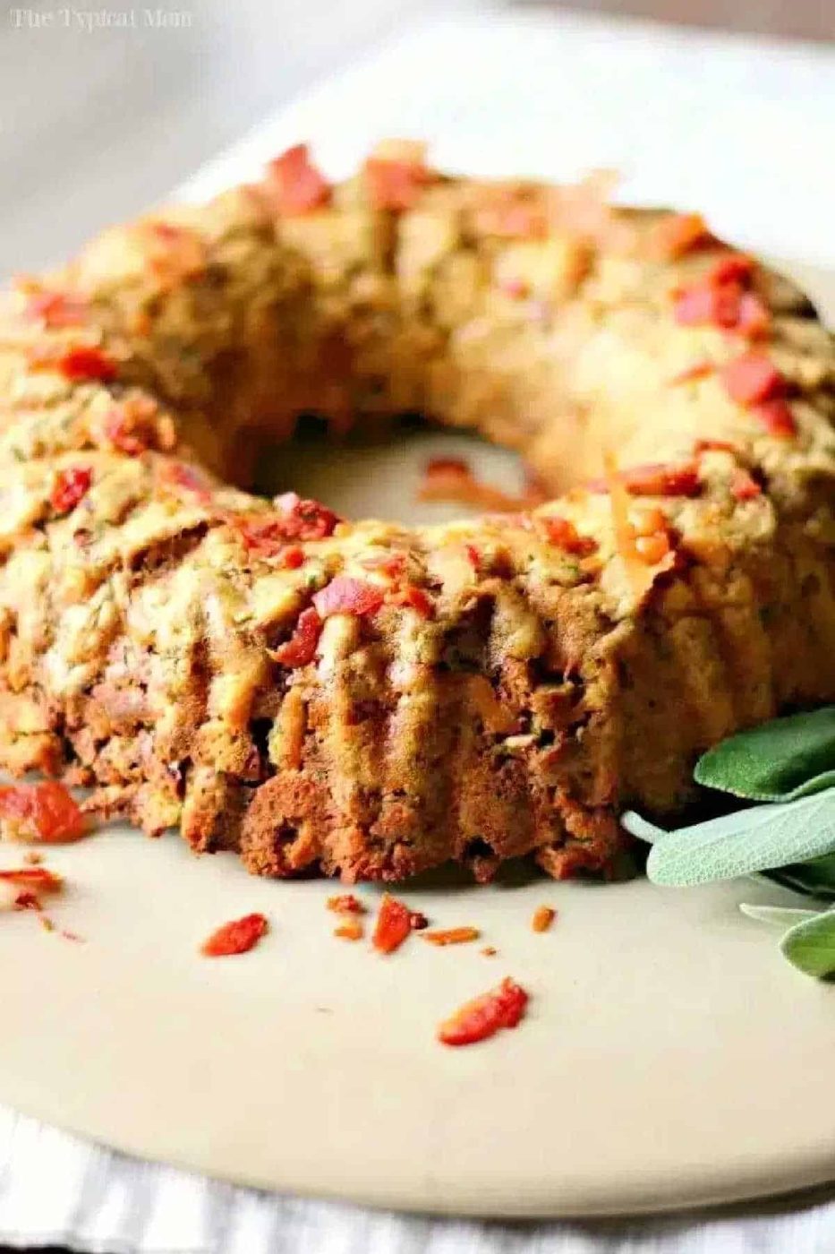 Cook Stuffing in a Bundt Pan