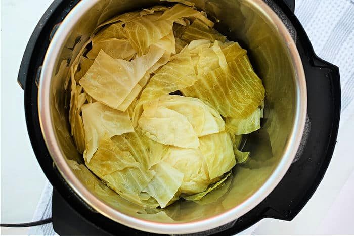 Pressure Cook Cabbage