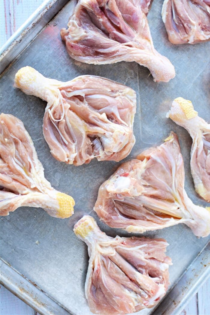How to Butterfly Chicken Legs