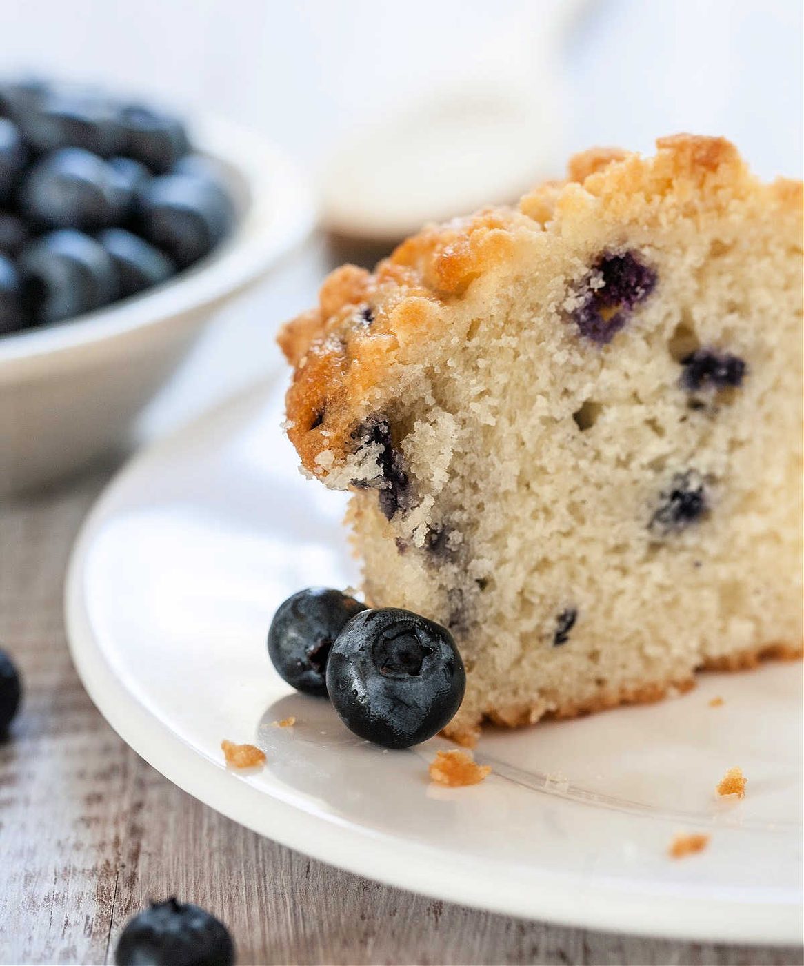Cake Mix Blueberry Muffins